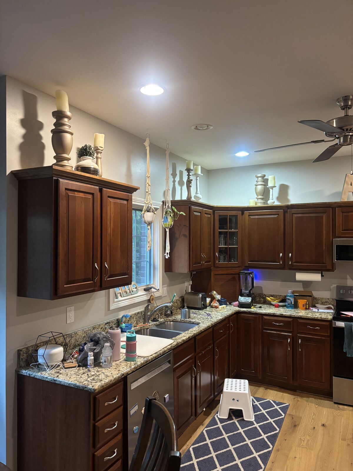 Kitchen after interior painting in Plum Lake, Sellersburg IN